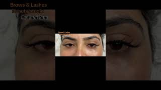 Cat Eye Lashes by Mahi Rani at brows and Lashes beauty studio [upl. by Notreb]