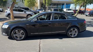 2010 Audi A6 Mesa Gilbert Chandler Tempe Queen Creek AZ P10645B [upl. by Hgielsel791]