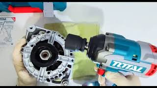 Unboxing TOTAL 500 Nm Liion Impact Wrench TIWLI2050 [upl. by Meit905]