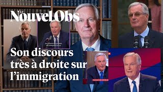 Michel Barnier un dur sur limmigration à Matignon [upl. by Naamana]