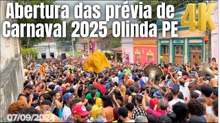 Prévia De ￼Carnaval bloco das Pitombeira Sete de Setembro de 2024￼ Olinda PE [upl. by Vastah]