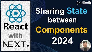 React Js Tutorial 13 Sharing state in React components  Lifting State up React Js [upl. by Anilet]