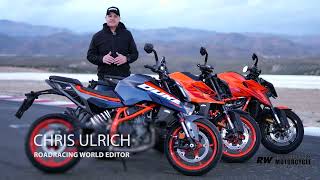 30 Years Of Duke Riding KTM’s 2024 Duke Line At Almeria [upl. by Mae]