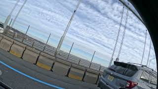 Over The Water A brief look at the Verrazzano Narrows Bridge during Morning Rush Hour [upl. by Ahsilam257]