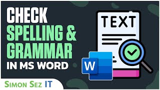 Check Spelling and Grammar in Microsoft Word 2021365 [upl. by Hepsoj]