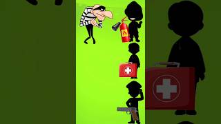 Are baccho jaldi se muje yea sab dede amp chor doctor police cartoon viral kid funny viral [upl. by Durham]