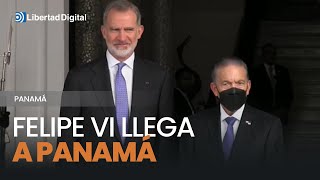 Felipe VI llega a Panamá para la toma de posesión del nuevo presidente José Raúl Mulino [upl. by Lalad]