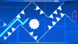 UNNERFED LAYOUT SONIC WAVE by GhosT392 Noclip  Geometry Dash [upl. by Donell]