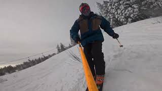 GoPro clips of 2024  Whitefish Mountain Resort [upl. by Loveridge]