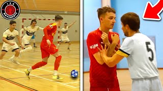 I Played in a PRO FUTSAL MATCH amp We Got REVENGE Football Skills amp Goals [upl. by Gian]