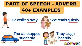 Part of Speech  Daily Use Adverb Sentences [upl. by Erlene]