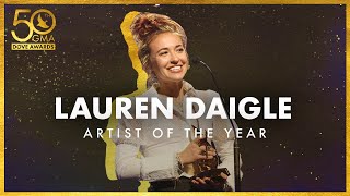 Lauren Daigle Wins Artist of the Year [upl. by Trauts753]