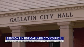 Gallatin TN city council member issues cease and desist [upl. by Derte]