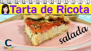 Tarta salada de ricota 🍅🥓🥚🥧 [upl. by Rot314]