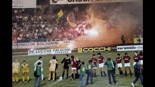 CARRARESEMILAN 02 COPPA ITALIA 198485 GOL DI VIRDIS E AUTORETE DI ROSSI [upl. by Nevins]