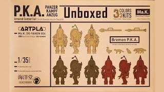 Gachapon Power Armour  Unboxing Kaiyodo 135 ARTPLA Bremen PKA [upl. by Treve]