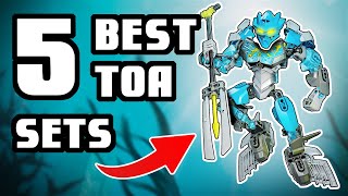 Top 5 Best LEGO Bionicle TOA Sets [upl. by Sherourd]