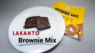 Bake with me  Lakanto Keto Brownies [upl. by Introc756]