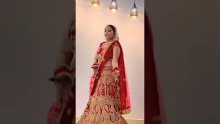 lehenga dance bridal wedding [upl. by Amhser]