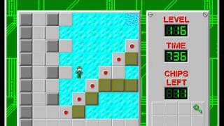 Chips Challenge 1 Level 116 Block Buster II  714 seconds [upl. by Philoo518]