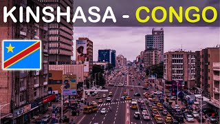 Kinshasa City The Most Beautiful City In Africa  Travel Vlog [upl. by Crudden524]