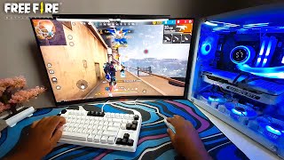 FREE FIRE NA VISÃO DE UM PC MESTRE 4 ESTRELAS POV Handcam 🤩 [upl. by Kelley]