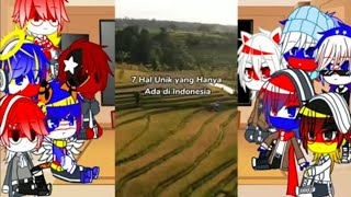 ✦CountryHumans Reaction to Indonesia 🇮🇩 ⦅ Part 3 ⦆✦ [upl. by Adolfo]