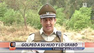 Mujer golpeó a su hijo y lo grabó [upl. by Dianthe]