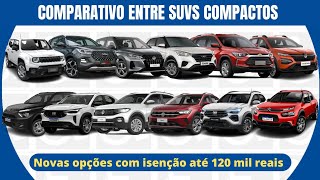 COMPARATIVO ENTRE SUVS PARA PCD 2024 [upl. by Ekeiram588]