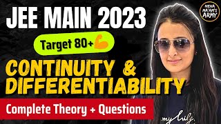 CONTINUITY amp DIFFERENTIABILITY in One Shot  Full Chapter Revision  Class 12  JEE Main [upl. by Richard200]