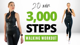 3000 Steps in 20 min Walking Workout YanaFit [upl. by Manny]