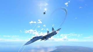 Su 27 doing crazy stuff [upl. by True]