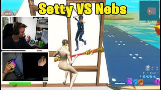 Setty VS Nebs 1v1 Insane Buildfights [upl. by Ahsaei935]