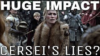 Cersei Lannisters Biggest Lie  Game of Thrones Season 8 End Game Theory [upl. by Pavlov365]