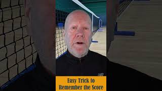 Remember the Score Trick pickleballrules pickleballscore [upl. by Kosel]