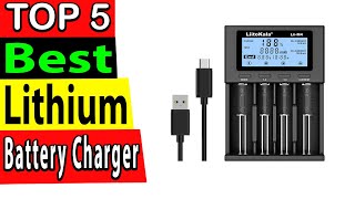 Best Lithium Battery Charger In 2025 TOP 5 [upl. by Eslehc98]