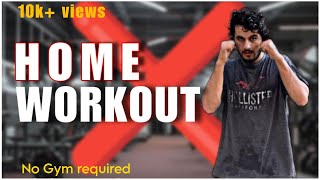 All Gym workout at home  Gym exercise  Vlog  The WK [upl. by Assilac]