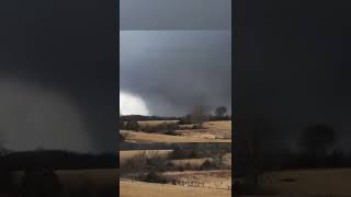 Massive Wedge Tornado his the town of Winterset Iowa 3522 [upl. by Galatia]