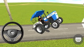 indian tractor driving 3dfree mood game playBest android tactor wala game [upl. by Letitia]