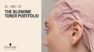 Get to know The BLONDME Toner Portfolio [upl. by Lundberg]