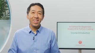 New course by Andrew Ng AI Python for Beginners [upl. by Devona]