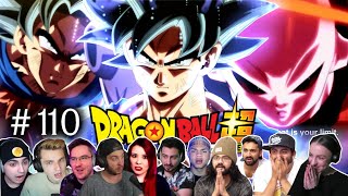 GOKU ULTRA INSTINCT🔥🔥 GOKU UI VS JIREN ⚡ REACTION MASHUP🐲Dragon Ball Super Episode 110 ドラゴンボール [upl. by Giarc]