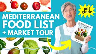 Mediterranean Diet Shopping Like a Pro  mediterranean diet food list for beginners [upl. by Ceil154]