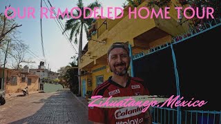 Property Tour of Our Home in Zihuatanejo Mexico Remodeling Costs Revealed [upl. by Janith]