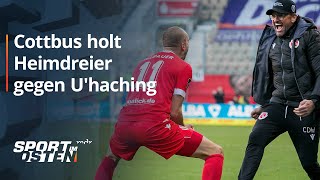 Energie Cottbus siegt sich an die Spitze  Sport im Osten  MDR [upl. by Maclean]