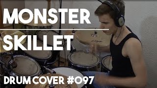 Monster  Drum Cover  Skillet [upl. by Sacci]