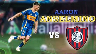 Aaron Anselmino vs San Lorenzo  Clásico Boca Juniors vs San Lorenzo  2024 [upl. by Saberio]