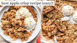 Best Apple Crisp Recipe [upl. by Cadell]