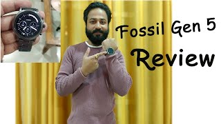 Actual Fossil gen 5 review with calling feature vlog02 [upl. by Bekki241]