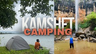 Best Camping Near Mumbai amp Pune  Kamshet Lake Camping  Secret Waterfall  Stargazing [upl. by Ahseined]